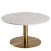 Loftscape Table basse Richfield - Marbre / Métal - Marbre blanc - Laiton 1 Loftscape Table basse Richfield - Marbre / Métal - Marbre blanc - Laiton -Meubles de salon Soldes 1000200168 200205 06092500146 IMAGE P000000001000200168
