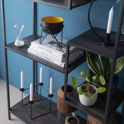 Fredriks Étagère Meon IV - Chêne gris -Meubles de salon Soldes 1000201075 201120 14481600004 DETAILS P000000001000201075