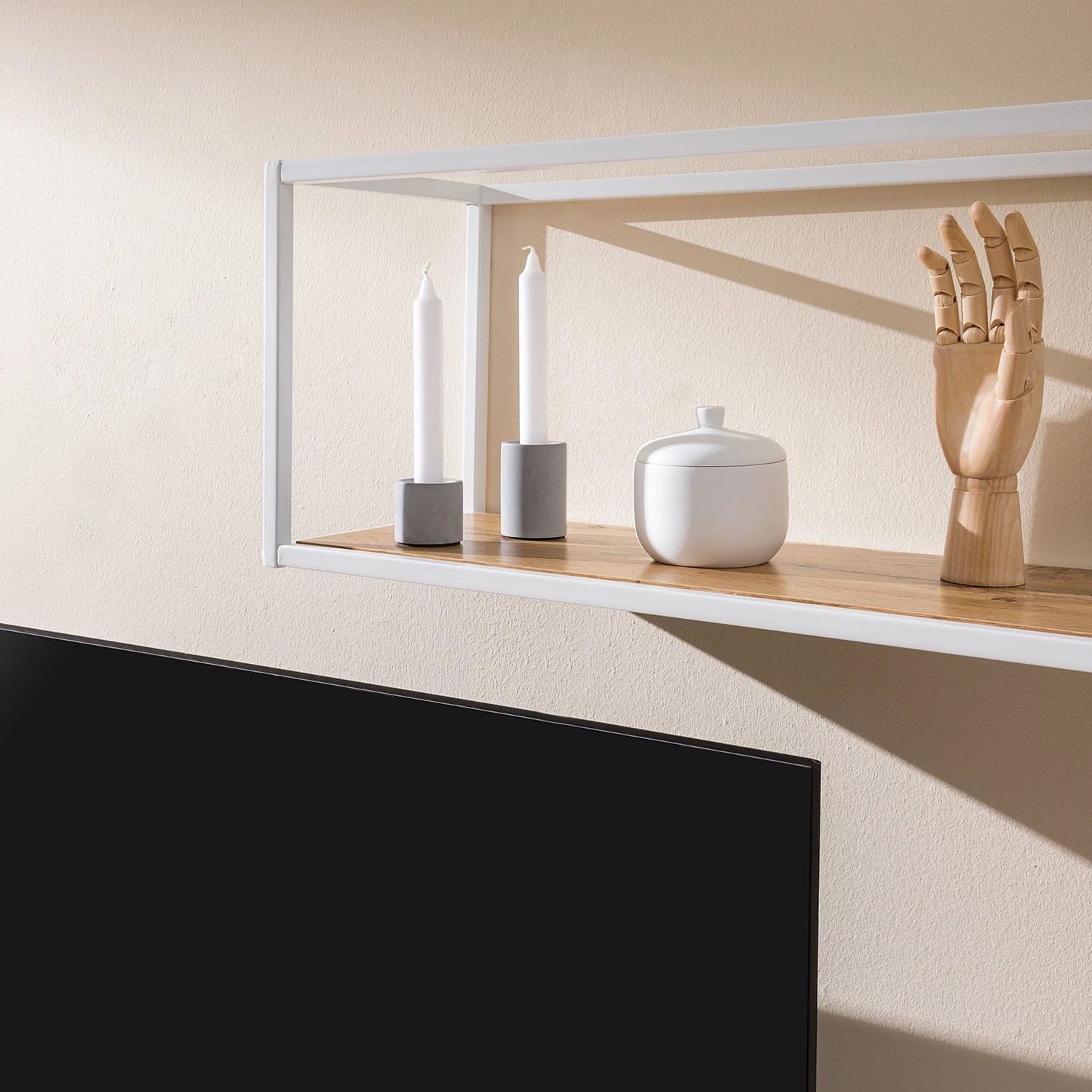 Fredriks Étagère murale Meon - Imitation chêne 13 Fredriks Étagère murale Meon - Imitation chêne – Image 11