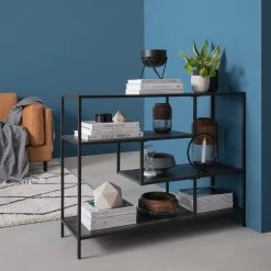 Fredriks Étagère Meon V - Chêne gris -Meubles de salon Soldes 1000201094 201120 14484900017 MOOD DETAILS P000000001000201094 mood