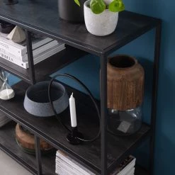 Fredriks Étagère Meon V - Chêne gris -Meubles de salon Soldes 1000201094 201120 14485200018 DETAILS P000000001000201094