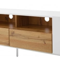 Fredriks Meuble TV Meon - Blanc -Meubles de salon Soldes 1000201098 200821 15404200038 DETAILS P000000001000201098