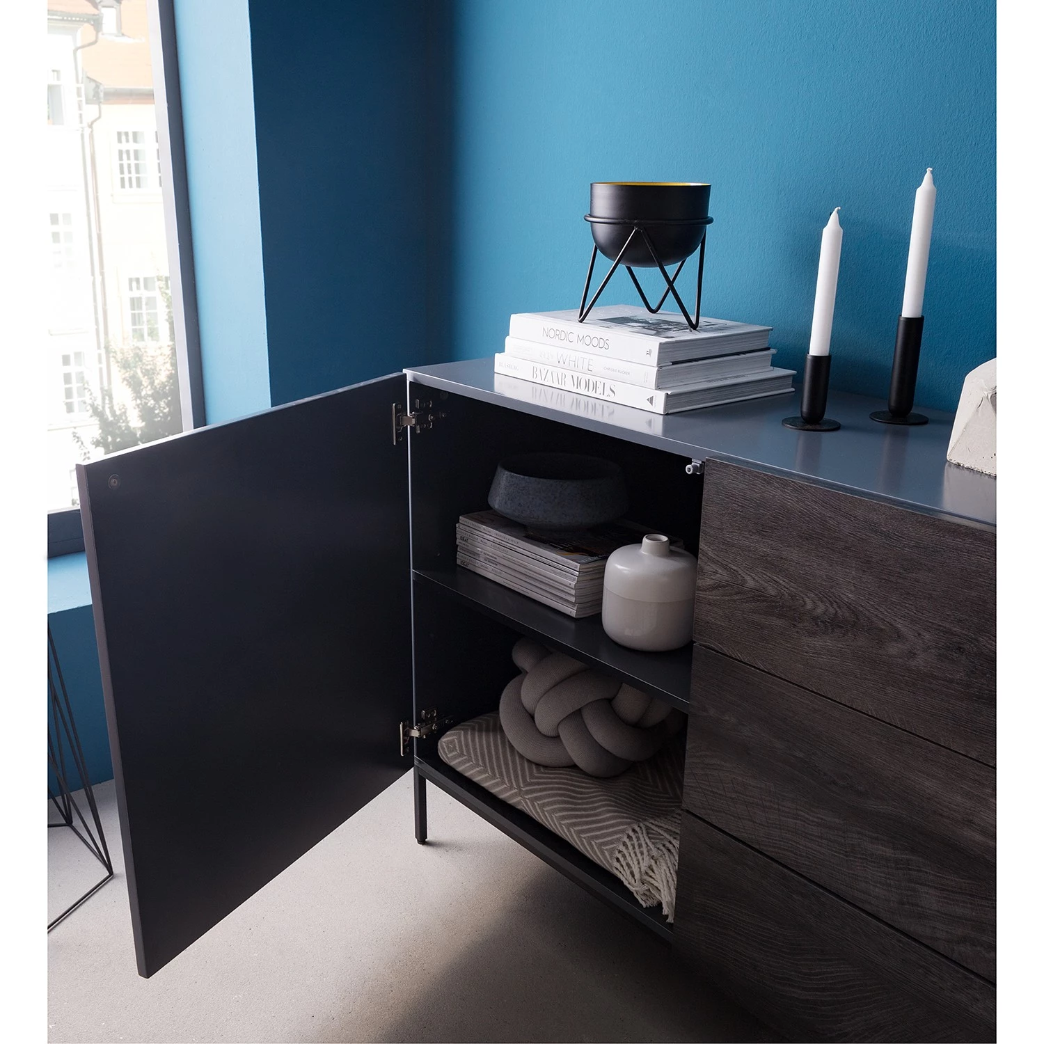 Fredriks Buffet Meon - Gris 11 Fredriks Buffet Meon - Gris – Image 9