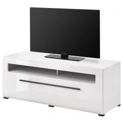 Loftscape Meuble TV Tyfta - Blanc brillant - Largeur : 160 cm