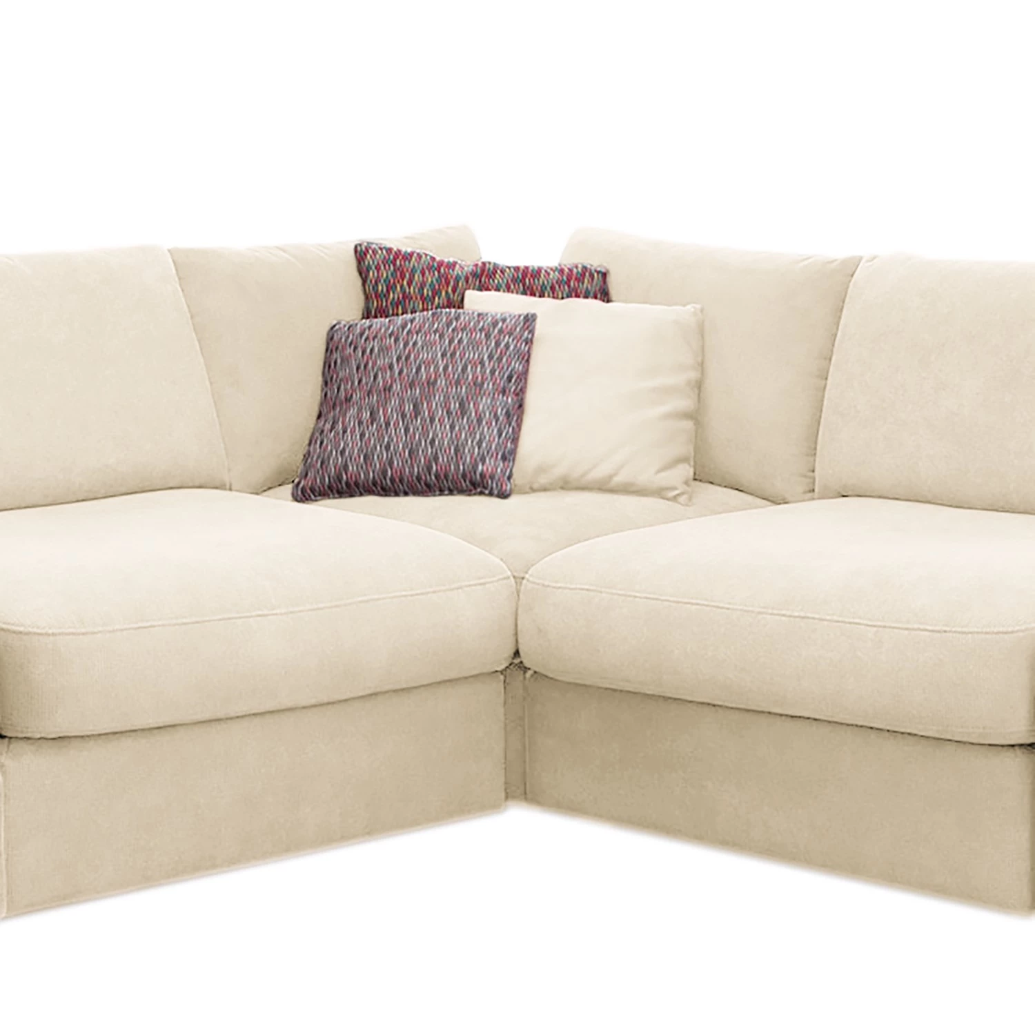 Fredriks Canapé d’angle Dixwell III - Tissage à plat - Crème 10 Fredriks Canapé d’angle Dixwell III - Tissage à plat - Crème – Image 8