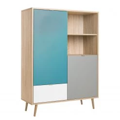 Norrwood Buffet Bibury - Multicolore / Imitation chêne Sonoma