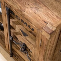 Wolf-Möbel Meuble TV Container - Sheesham massif -Meubles de salon Soldes 1000202473 210127 06215000023 DETAILS P000000001000202473