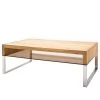 Loftscape Table basse Vinton - Chêne massif huilé - Largeur : 110 cm 2 Loftscape Table basse Vinton - Chêne massif huilé - Largeur : 110 cm -Meubles de salon Soldes 1000202497 200212 13210500046 IMAGE P000000001000202497