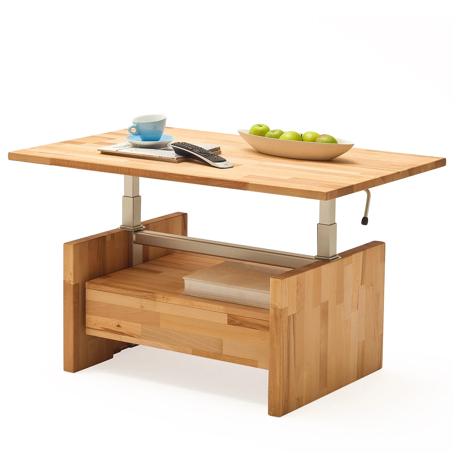 Loftscape Table basse Vasa - Duramen de hêtre massif 9 Loftscape Table basse Vasa - Duramen de hêtre massif – Image 7