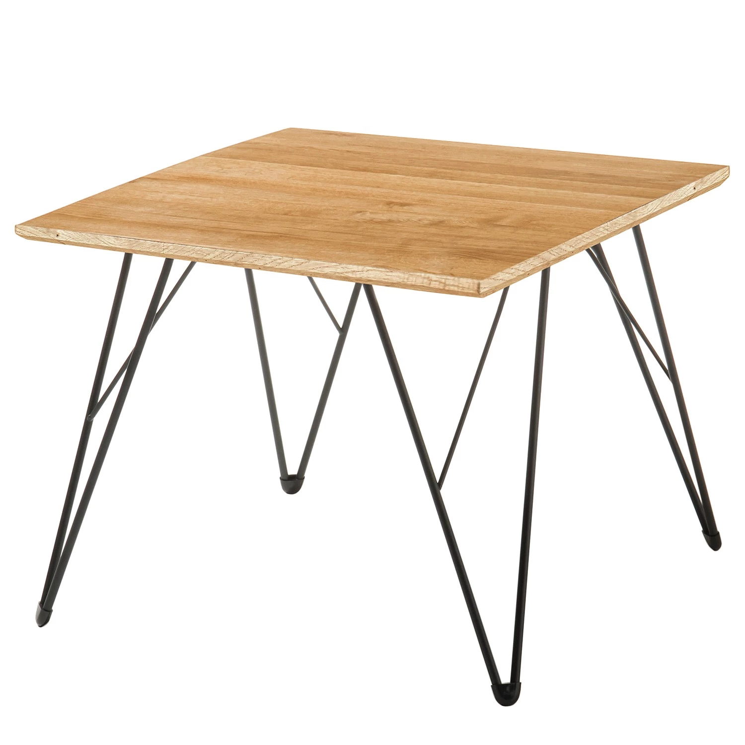 Loftscape Table basse Zavalla - Chêne à nœuds massif / Métal - Chêne à nœuds / Noir - Largeur : 60 cm 3 Loftscape Table basse Zavalla - Chêne à nœuds massif / Métal - Chêne à nœuds / Noir - Largeur : 60 cm