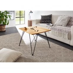 Loftscape Table basse Zavalla - Chêne à nœuds massif / Métal - Chêne à nœuds / Noir - Largeur : 60 cm 6 Loftscape Table basse Zavalla - Chêne à nœuds massif / Métal - Chêne à nœuds / Noir - Largeur : 60 cm -Meubles de salon Soldes 1000202504 200212 13210900081 MOOD DETAILS P000000001000202504 mood