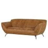 Loftscape Canapé Astley (2 places) - Cuir véritable - Cognac