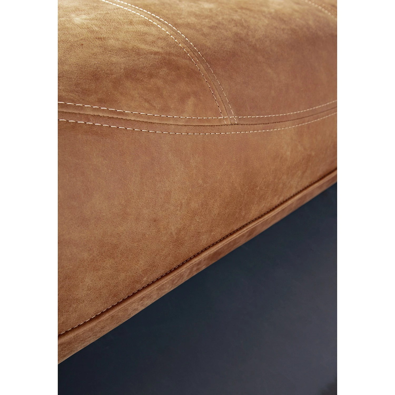 Loftscape Canapé Astley (2 places) - Cuir véritable - Cognac 10 Loftscape Canapé Astley (2 places) - Cuir véritable - Cognac – Image 8