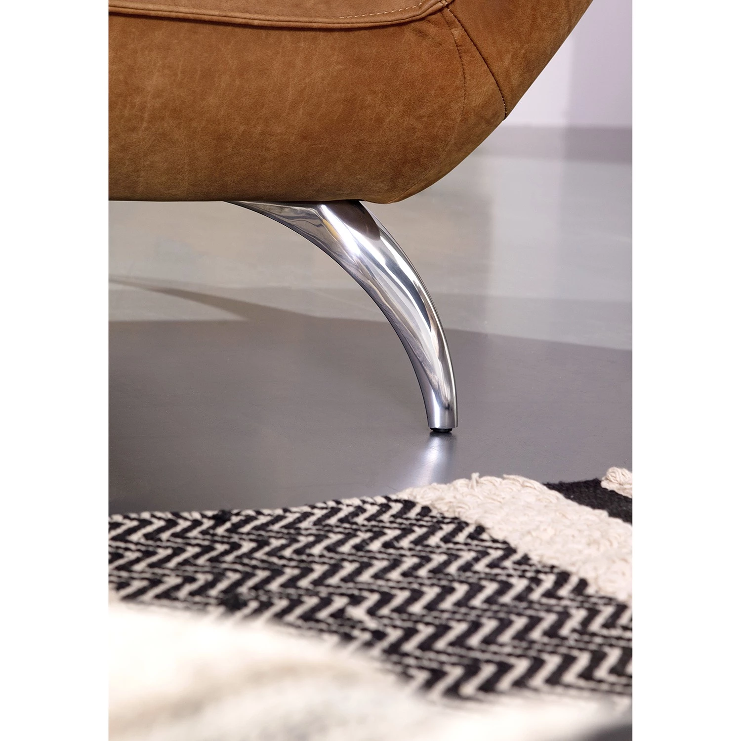 Loftscape Canapé Astley (2 places) - Cuir véritable - Cognac 13 Loftscape Canapé Astley (2 places) - Cuir véritable - Cognac – Image 11