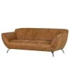 Loftscape Grand canapé Astley - Cuir véritable - Cognac