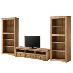 Maison Belfort Meubles TV Finca Rustica I (3 éléments) - Pin massif - Epicéa naturel -Meubles de salon Soldes 1000205046 210908 06324700006 DETAILS P000000001000205046