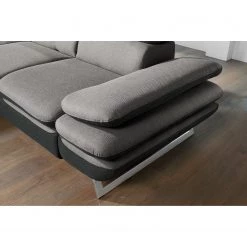 Fredriks Canapé d’angle Graford I - Tissage à plat - Méridienne longue à gauche (vue de face) - Fonction couchage -Meubles de salon Soldes 1000205334 210202 17373900023 DETAILS P000000001000205334