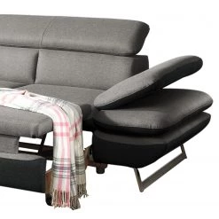 Fredriks Canapé d’angle Graford I - Tissage à plat - Méridienne longue à gauche (vue de face) - Fonction couchage -Meubles de salon Soldes 1000205334 210202 17373900025 DETAILS P000000001000205334