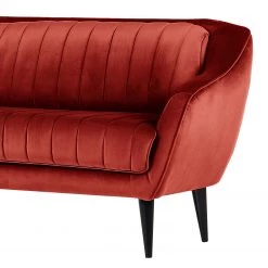 Red Living Canapé Margon (2 places) - Velours - Rouge cerise - Noir 7 Red Living Canapé Margon (2 places) - Velours - Rouge cerise - Noir -Meubles de salon Soldes 1000205737 200227 16251900088 DETAILS P000000001000205737