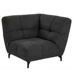 Fredriks Canapé d’angle Bellmore I - Microfibre - Noir - Sans appui-tête -Meubles de salon Soldes 1000206296 200318 14344200661 DETAILS P000000001000206296