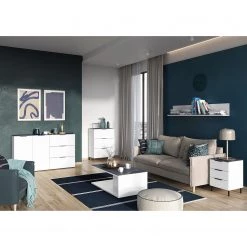 Germania Table basse California - Blanc -Meubles de salon Soldes 1000206671 200305 17322700084 MOOD DETAILS P000000001000206671 mood