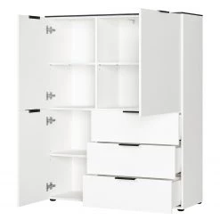 Germania Buffet haut California - Blanc 21 Germania Buffet haut California - Blanc -Meubles de salon Soldes 1000206701 200305 17323100160 DETAILS P000000001000206701