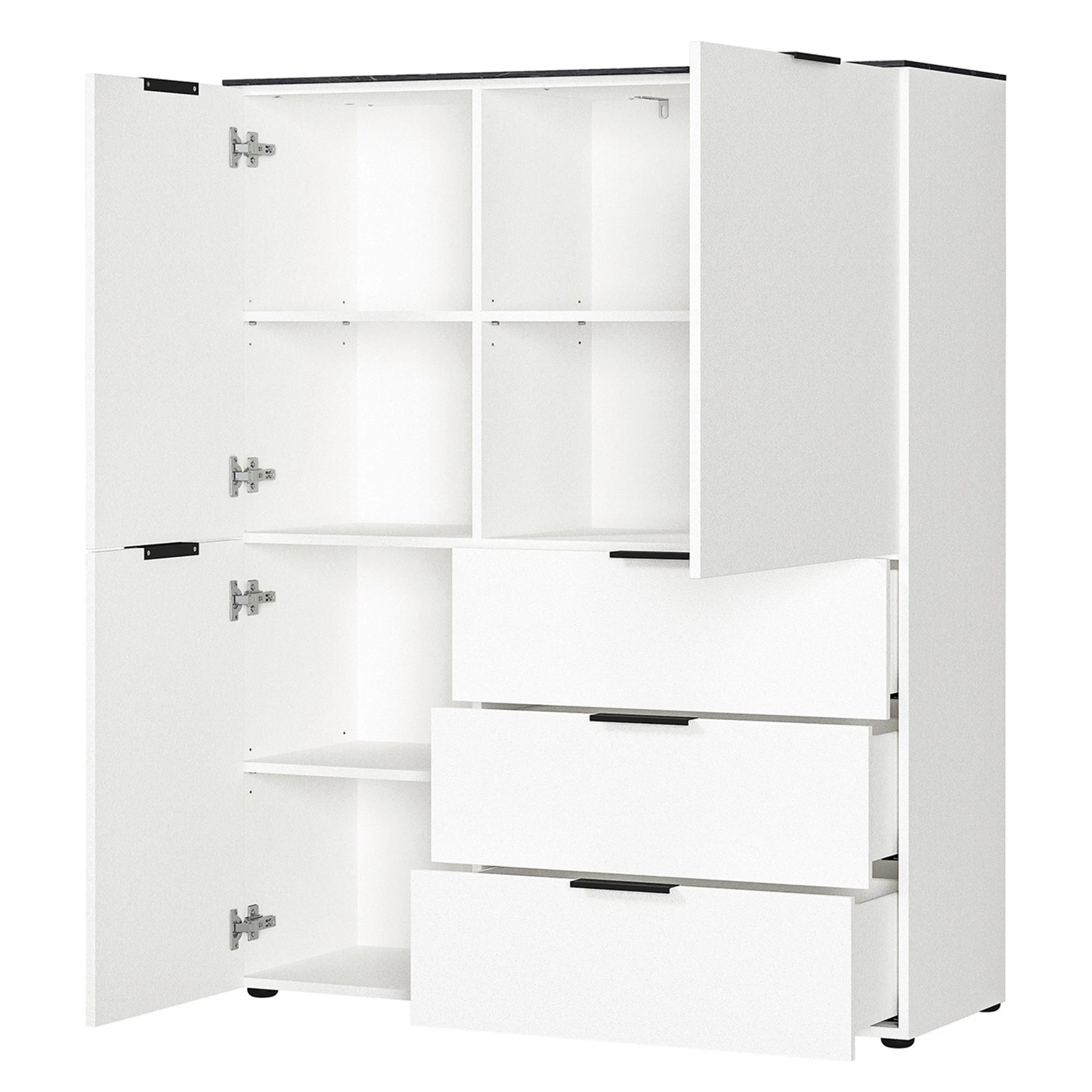 Germania Buffet haut California - Blanc 11 Germania Buffet haut California - Blanc – Image 9