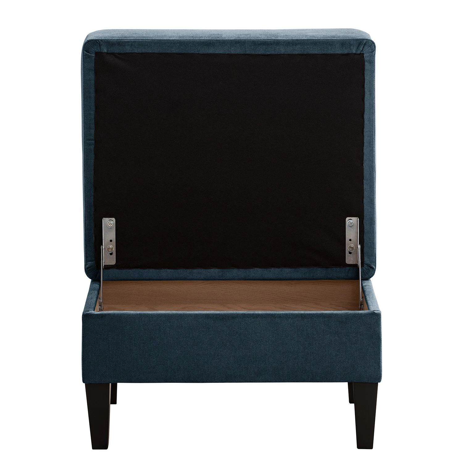 Norrwood Repose-pieds capitonné Koski I - Tissu - Tissu Lito: Bleu marine 7 Norrwood Repose-pieds capitonné Koski I - Tissu - Tissu Lito: Bleu marine – Image 5