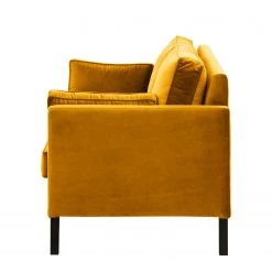 Red Living Canapé Voiron I (2-3 places) - Velours Ravi: Jaune moutarde -Meubles de salon Soldes 1000207167 200709 15472300648 DETAILS P000000001000207167