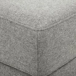 Norrwood Repose-pieds capitonné Kaavi I - Tissu - Tissu Voer: Gris -Meubles de salon Soldes 1000207218 200709 15483801100 DETAILS P000000001000207218