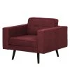 Norrwood Fauteuil Vagnas I - Microfibre Yona: Bordeaux