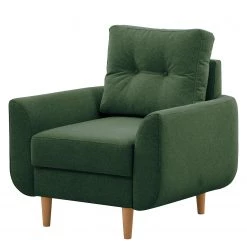 Norrwood Fauteuil Kaavi I - Tissu - Tissu Deran: Vert vieilli