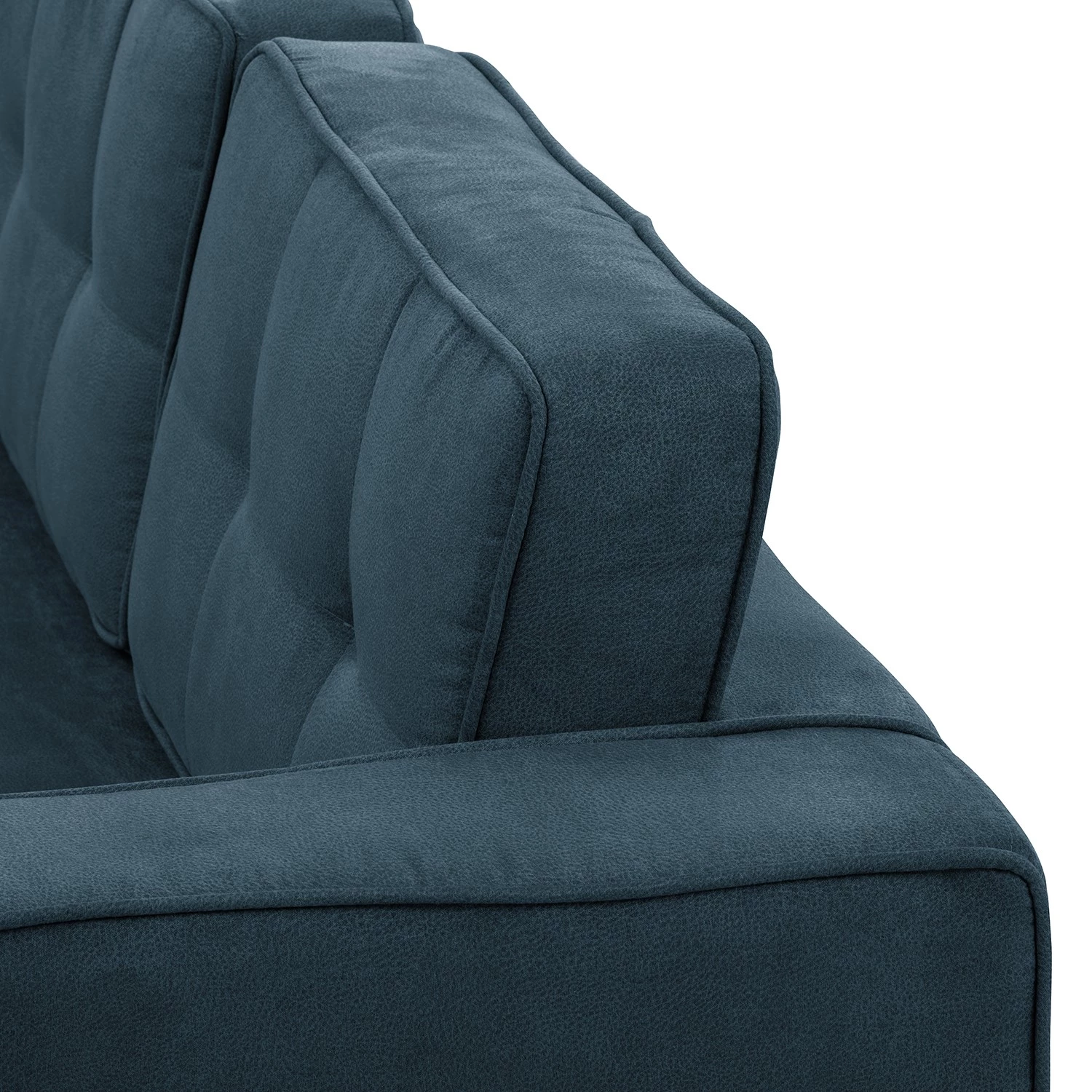 Norrwood Méridienne Vagnas I - Microfibre Yona: Bleu marine - Accoudoir monté à droite (vu de face) 10 Norrwood Méridienne Vagnas I - Microfibre Yona: Bleu marine - Accoudoir monté à droite (vu de face) – Image 8