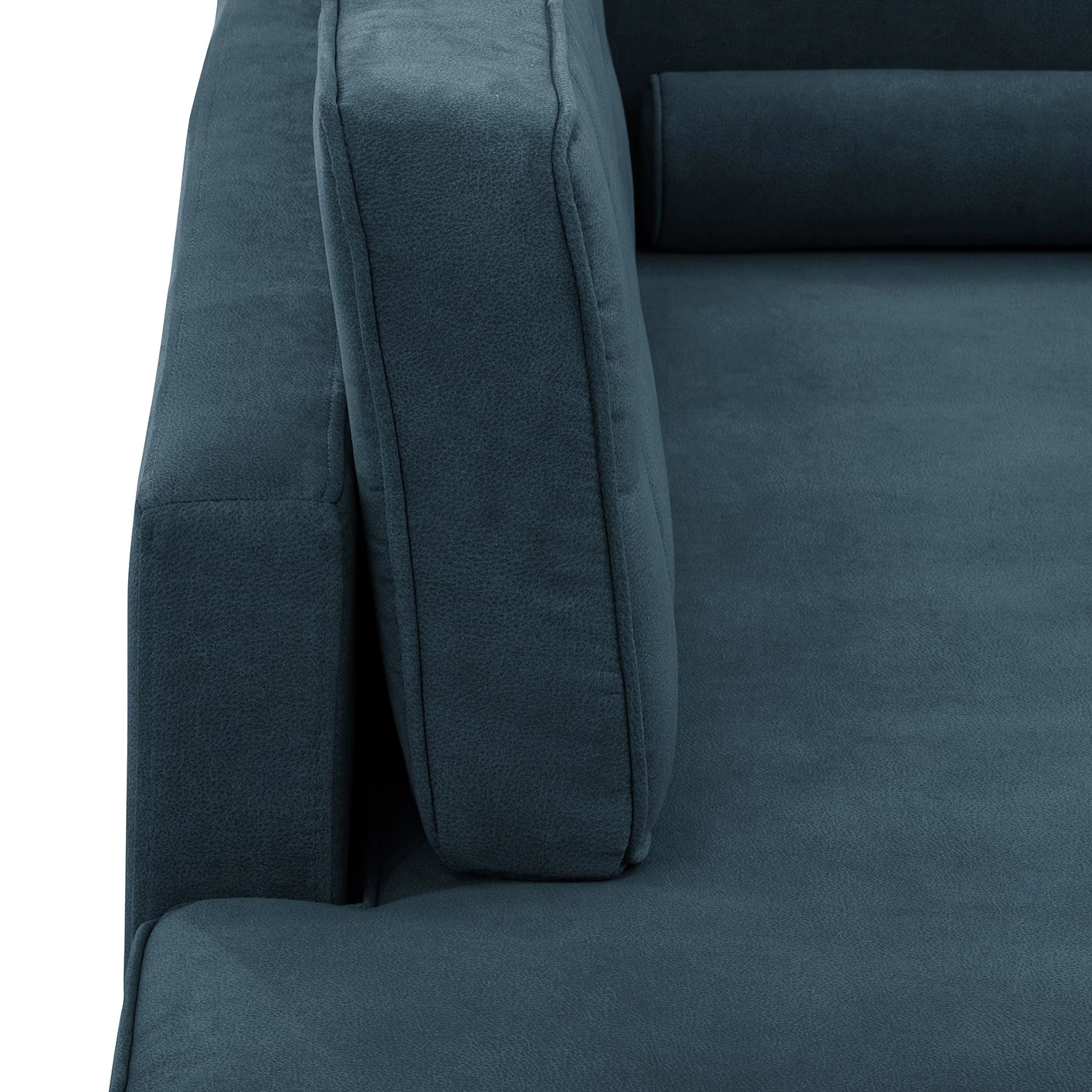 Norrwood Méridienne Vagnas I - Microfibre Yona: Bleu marine - Accoudoir monté à droite (vu de face) 12 Norrwood Méridienne Vagnas I - Microfibre Yona: Bleu marine - Accoudoir monté à droite (vu de face) – Image 10