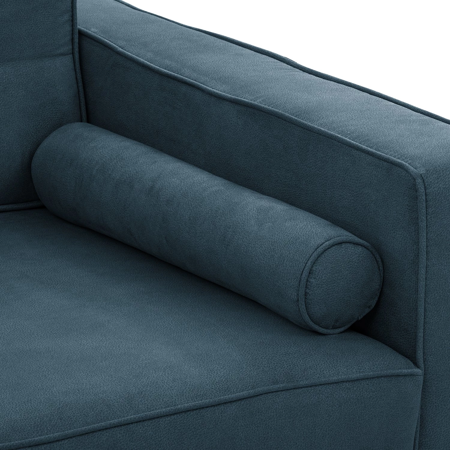 Norrwood Méridienne Vagnas I - Microfibre Yona: Bleu marine - Accoudoir monté à droite (vu de face) 17 Norrwood Méridienne Vagnas I - Microfibre Yona: Bleu marine - Accoudoir monté à droite (vu de face) – Image 15