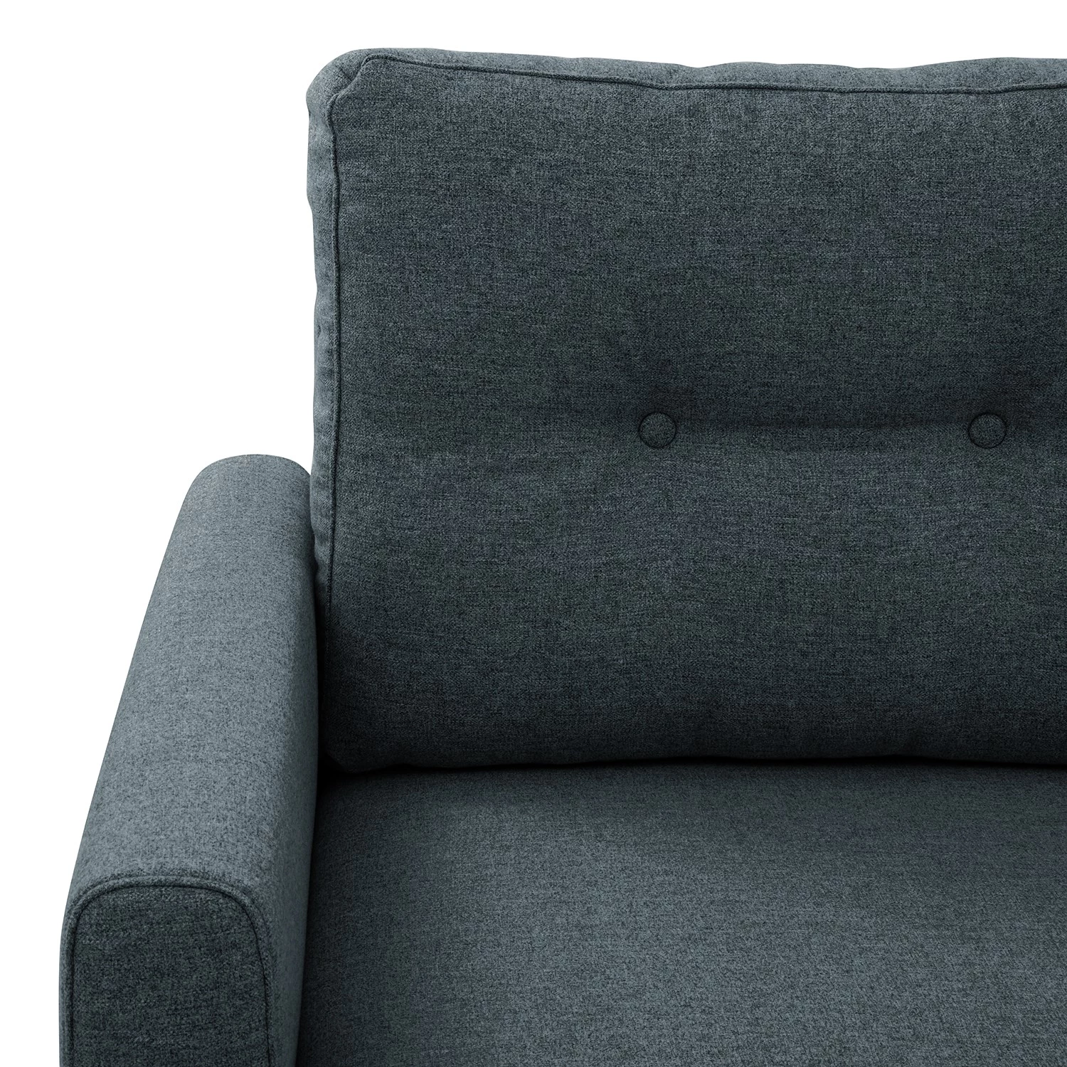 Norrwood Canapé d’angle Koski I - Tissu - Tissu Ala: Bleu - Méridienne courte à droite (vue de face) 12 Norrwood Canapé d’angle Koski I - Tissu - Tissu Ala: Bleu - Méridienne courte à droite (vue de face) – Image 10