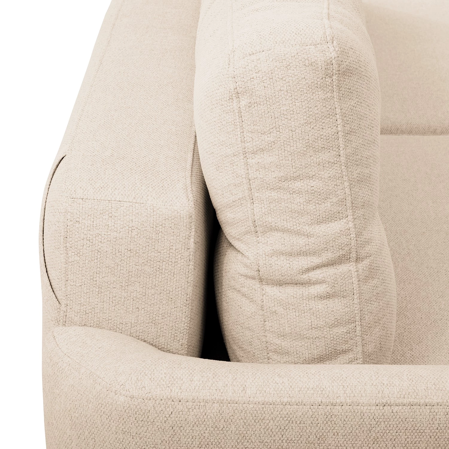 Norrwood Canapé convertible Kaavi I - Tissu - Tissu Deran: Crème 12 Norrwood Canapé convertible Kaavi I - Tissu - Tissu Deran: Crème – Image 10