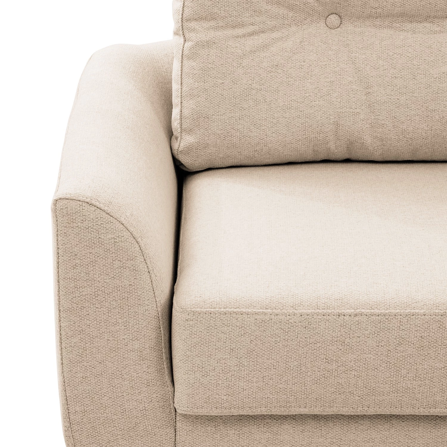 Norrwood Canapé convertible Kaavi I - Tissu - Tissu Deran: Crème 14 Norrwood Canapé convertible Kaavi I - Tissu - Tissu Deran: Crème – Image 12