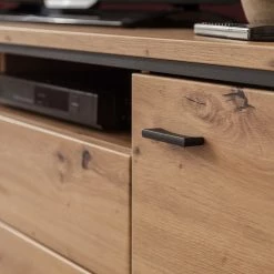 Loftscape Meuble TV Buena - Imitation planches de chêne / Anthracite -Meubles de salon Soldes 1000207345 200317 14281100015 DETAILS P000000001000207345