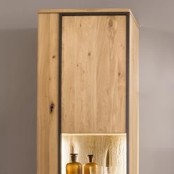 Naturoo Vitrine Doora - Partiellement en chêne à nœuds massif - Chêne à nœuds Bianco / Graphite 19 Naturoo Vitrine Doora - Partiellement en chêne à nœuds massif - Chêne à nœuds Bianco / Graphite -Meubles de salon Soldes 1000207350 200317 14283500044 DETAILS P000000001000207350