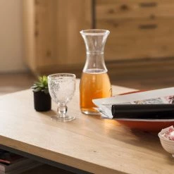 Naturoo Table basse Doora - Partiellement en chêne à nœuds massif - Chêne à nœuds Bianco / Graphite -Meubles de salon Soldes 1000207366 200317 14295700153 DETAILS P000000001000207366