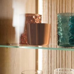 Loftscape Vitrine Salvo I - Partiellement en chêne massif - Planches de chêne Bianco / Gris -Meubles de salon Soldes 1000207372 200317 14303700202 DETAILS P000000001000207372