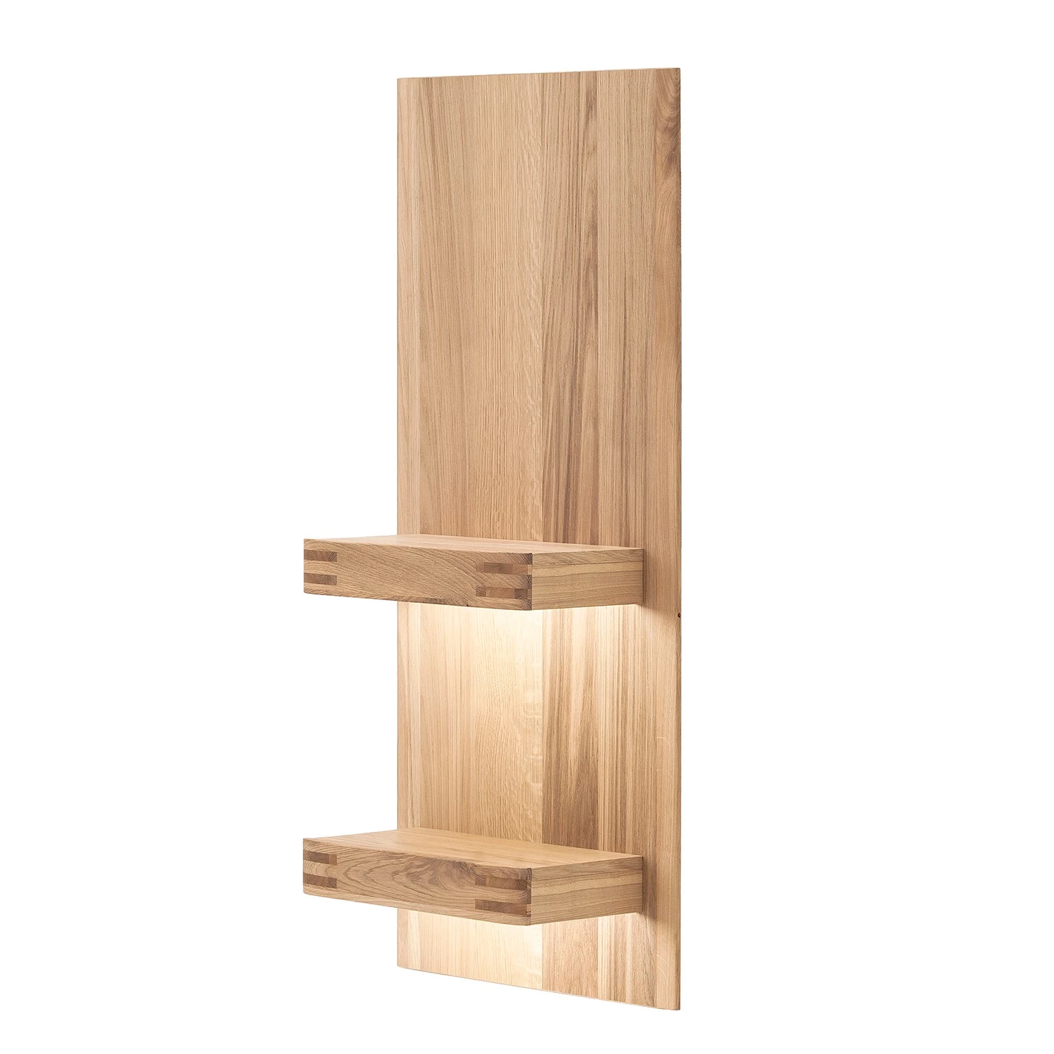 Loftscape Étagère murale Salvo - Placage en chêne véritable - Planches de chêne Bianco 3 Loftscape Étagère murale Salvo - Placage en chêne véritable - Planches de chêne Bianco