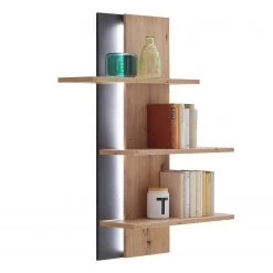 Loftscape Ensemble meubles TV Buena II (4 élém.) - Imitation planches de chêne / Anthracite -Meubles de salon Soldes 1000207681 200305 06214700077 DETAILS P000000001000207681