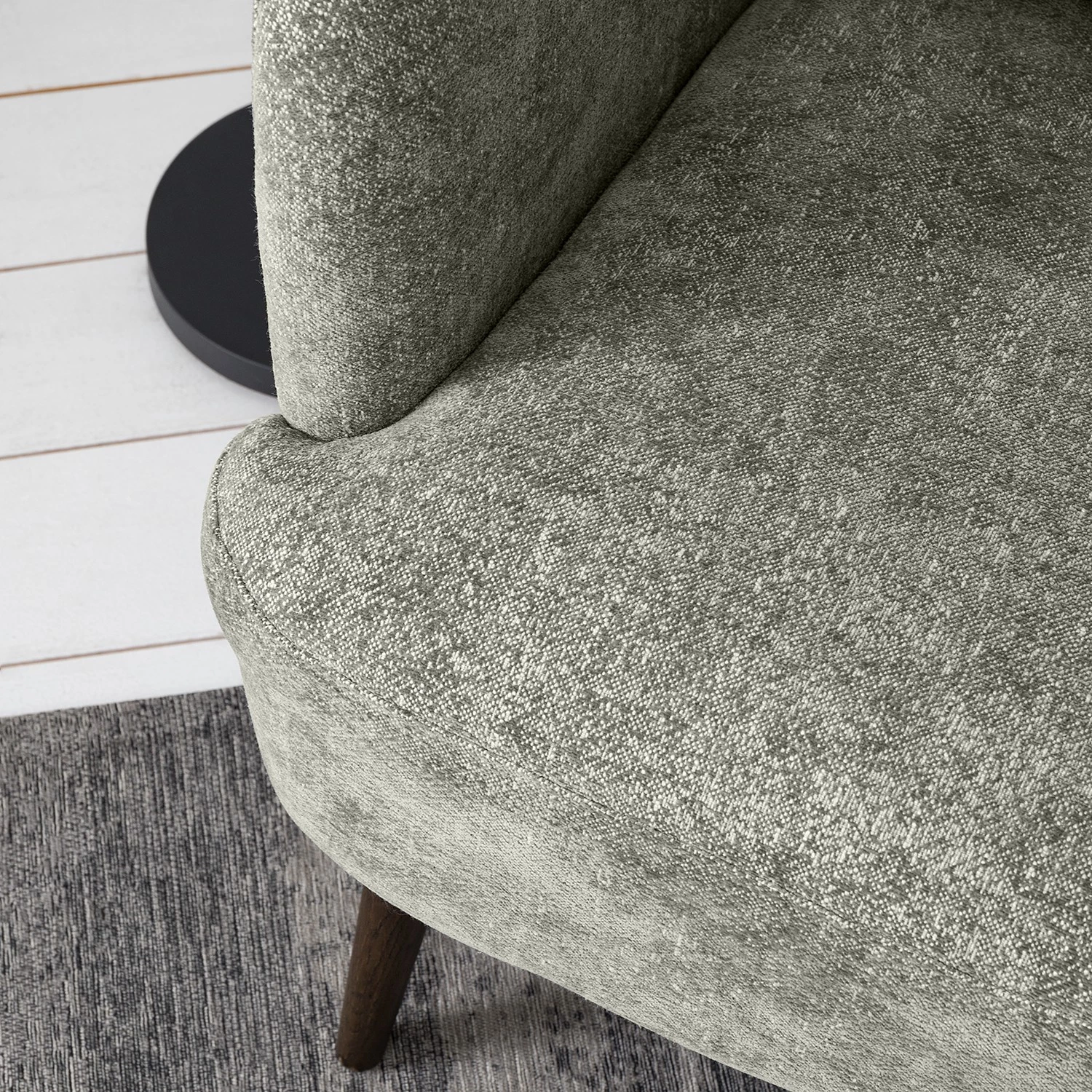Mørteens Fauteuil Camby - Tissu - Gris 13 Mørteens Fauteuil Camby - Tissu - Gris – Image 11