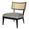 Jack & Alice Fauteuil Burke II - Velours - Gris -Meubles de salon Soldes 1000208625 200724 13575700027 IMAGE P000000001000208625