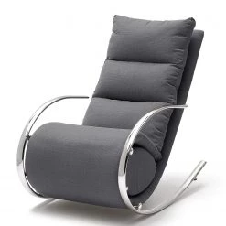 Fredriks Rocking chair Fox - Tissu structuré - Gris -Meubles de salon Soldes 1000208768 201204 11273800020 DETAILS P000000001000208768