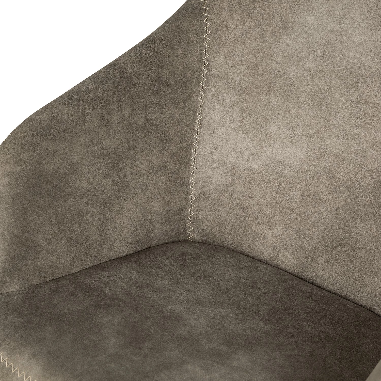 Mørteens Rocking chair Kumia I - Aspect cuir vieilli - Gris 19 Mørteens Rocking chair Kumia I - Aspect cuir vieilli - Gris – Image 17