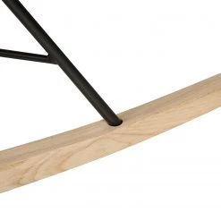 Mørteens Rocking chair Kumia I - Aspect cuir vieilli - Gris 45 Mørteens Rocking chair Kumia I - Aspect cuir vieilli - Gris -Meubles de salon Soldes 1000208986 210427 11180700024 DETAILS P000000001000208986