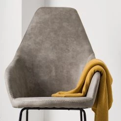 Mørteens Rocking chair Kumia I - Aspect cuir vieilli - Gris 39 Mørteens Rocking chair Kumia I - Aspect cuir vieilli - Gris -Meubles de salon Soldes 1000208986 210428 10061800016 DETAILS P000000001000208986